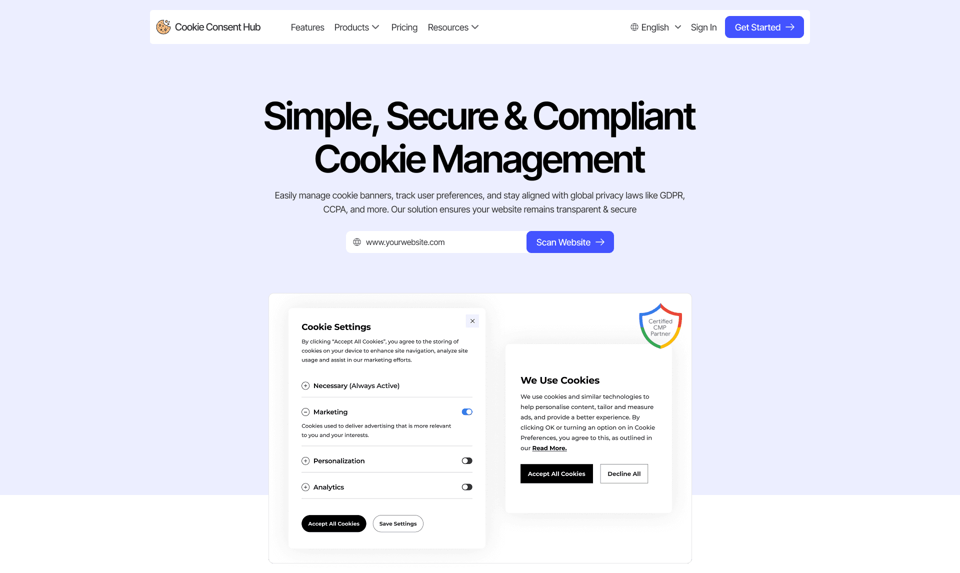 Cookie Consent Hub Documentation